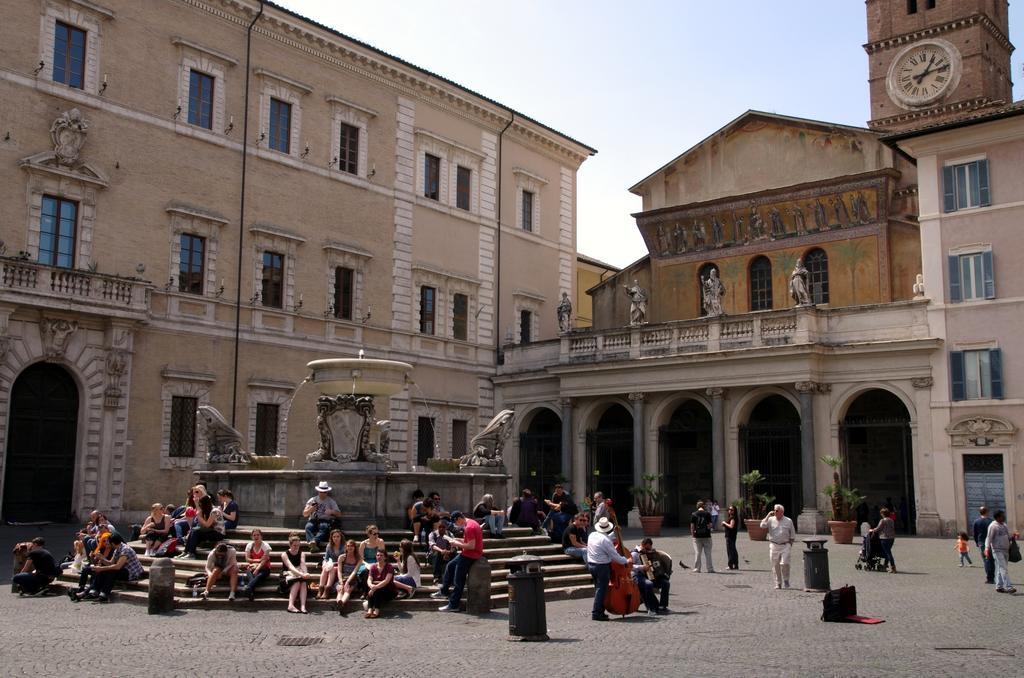 Ferienwohnung Vacanze Romane Centro Storico Trastevere Zimmer foto